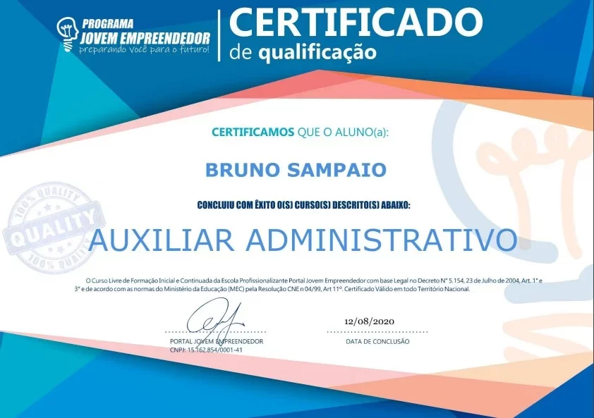 certificado-curso-auxiliar-administrativo-cursofederais