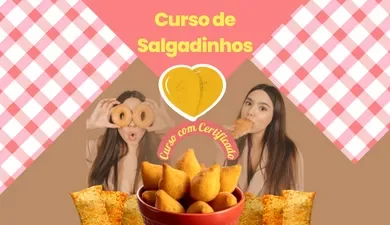 curso de salgadinhos artesamais